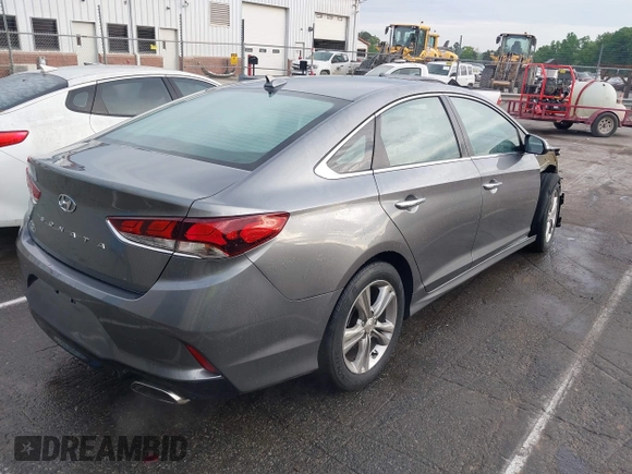 2018 Hyundai Sonata SEL with VIN 5NPE34AF5JH649451, listed as a IAAI auction lot 42094442 with 33,954 mi miles and . Bid and sale history available at DreamBid. Image 4.