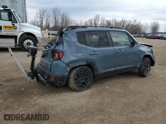 2018 Jeep Renegade Sport z VIN ZACCJBABXJPH54265, wystawiony jako Copart lot #50735615 z przebiegiem 97 459 mil mil oraz Czysty tytuł • Clean title. Historia ofert i sprzedaży dostępna na DreamBid. Obrazek 3.