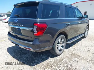 2023 Ford Expedition Limited with VIN 1FMJU1K82PEA53230, listed as a IAAI auction lot 42804524 with 68,759 mi miles and . Bid and sale history available at DreamBid. Image 4.