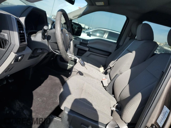 2020 Ford F-150 XL with VIN 1FTEW1C52LFA97821, listed as a Copart auction lot 42384905 with 41,867 mi miles and Salvage Title. Bid and sale history available at carsss.com. Image 7.