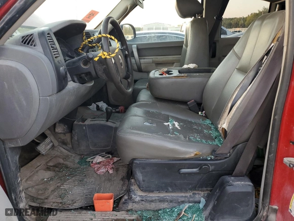 2011 GMC Sierra 1500 Work Truck with VIN 1GTR2TE39BZ162634, listed as a Copart auction lot 87720405 with 0 mi miles and Salvage Title. Bid and sale history available at carsss.com. Image 7.