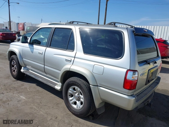 2001 Toyota 4Runner SR5 with VIN JT3GN86R010180722, listed as a IAAI auction lot 41885090 with 194,270 mi miles. Bid and sale history available at carsss.com. Image 3.