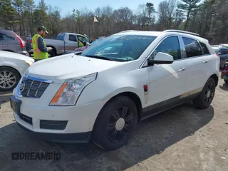 2010 Cadillac SRX Luxury Collection with VIN 3GYFNDEY4AS593626, listed as a IAAI auction lot 41862566 with 103,357 mi miles. Bid and sale history available at carsss.com. Image 2.