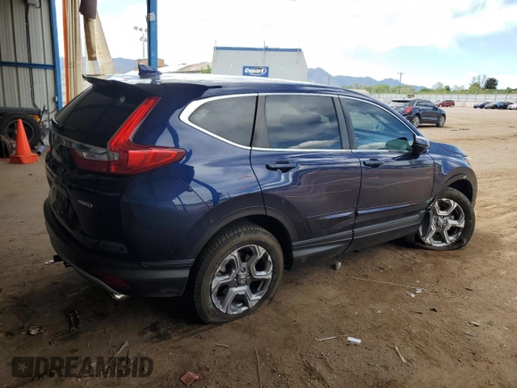 2018 Honda CR-V EX-L z VIN 2HKRW2H84JH605428, wystawiony jako Copart lot #57362805 z przebiegiem 80 703 mil mil oraz Szkoda całkowita • Salvage title. Historia ofert i sprzedaży dostępna na DreamBid. Obrazek 3.