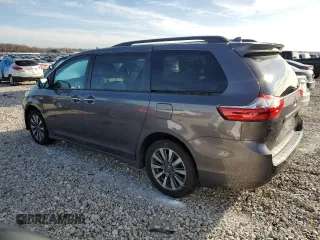 2020 Toyota Sienna XLE with VIN 5TDDZ3DC0LS243886, listed as a Copart auction lot 43464265 with 77,404 mi miles and Salvage title. Bid and sale history available at DreamBid. Image 2.