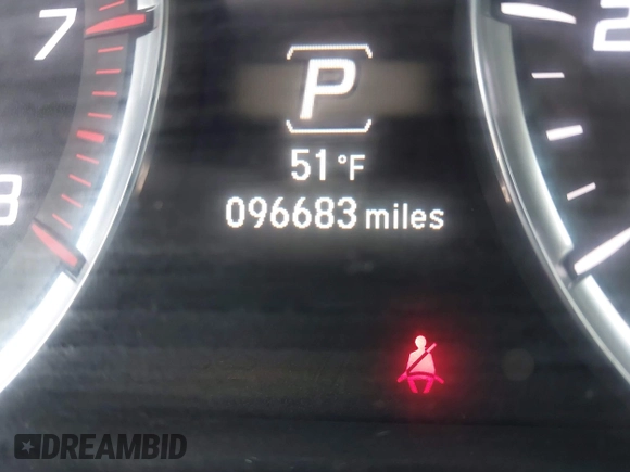 2016 Acura TLX Tech with VIN 19UUB1F54GA013361, listed as a IAAI auction lot 42054995 with 96,683 mi miles. Bid and sale history available at carsss.com. Image 15.