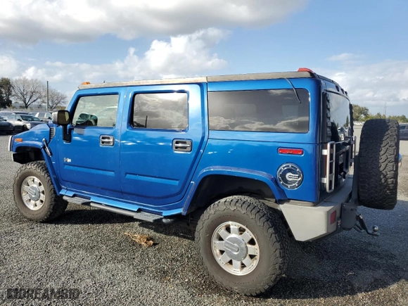 2006 Hummer H2 with VIN 5GRGN23UX6H103073, listed as a Copart auction lot 75173504 with 216,664 mi miles and Non Repairable. Bid and sale history available at carsss.com. Image 2.