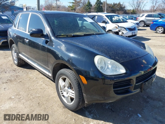 2005 Porsche Cayenne S with VIN WP1AB29P25LA65267, listed as a IAAI auction lot 41873162 with 188,413 mi miles. Bid and sale history available at carsss.com. Image 1.
