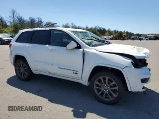 2017 Jeep Grand Cherokee Limited 75th Anniversary с VIN 1C4RJFBG4HC655130, выставлен на аукционе Copart как лот 56989965 с пробегом 89 354 миль миль и Списание • Salvage title. История ставок и продаж доступна на DreamBid. Изображение 4.