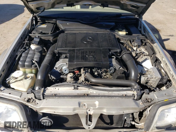 1998 Mercedes-Benz SL-Class with VIN WDBFA67F2WF157294, listed as a Copart auction lot 70878224 with 0 mi miles and Salvage Title. Bid and sale history available at carsss.com. Image 11.