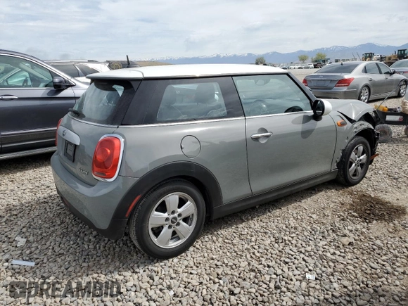 2015 MINI Hardtop with VIN WMWXM5C53FT941132, listed as a Copart auction lot 54340195 with 127,520 mi miles and Salvage title. Bid and sale history available at DreamBid. Image 3.