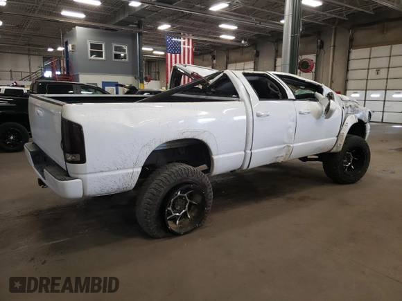 2003 Dodge Ram 2500 ST with VIN 3D7KU28C13G821556, listed as a Copart auction lot 74274654 with 0 mi miles and Salvage Title. Bid and sale history available at carsss.com. Image 3.