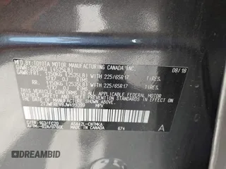 2018 Toyota RAV4 XLE z VIN 2T3WFREV8JW499399, wystawiony jako IAAI lot #42038421 z przebiegiem 77 411 mil mil oraz . Historia ofert i sprzedaży dostępna na DreamBid. Obrazek 9.