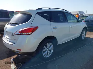 2011 Nissan Murano LE with VIN JN8AZ1MU6BW061788, listed as a IAAI auction lot 41984205 with 115,368 mi miles and . Bid and sale history available at carsss.com. Image 4.