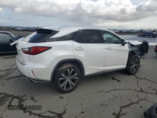 2017 Lexus RX 350 with VIN JTJBZMCAXH2024782, listed as a Copart auction lot 50344555 with 103,270 mi miles and Salvage title. Bid and sale history available at DreamBid. Image 3.