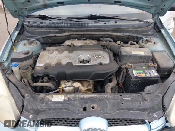 2007 Hyundai Accent GS with VIN KMHCM36CX7U006584, listed as a IAAI auction lot 41801452 with 1 mi miles. Bid and sale history available at carsss.com. Image 10.