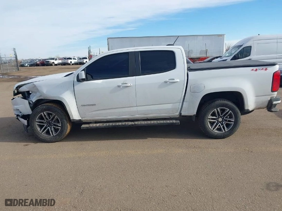 2019 Chevrolet Colorado 4WD Work Truck with VIN 1GCGTBEN0K1125759, listed as a IAAI auction lot 41466788 with 64,504 mi miles. Bid and sale history available at carsss.com. Image 14.