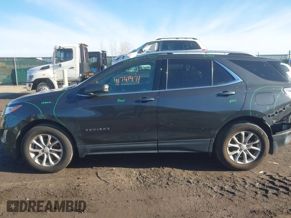 2018 Chevrolet Equinox LT z VIN 2GNAXSEV2J6122861, wystawiony jako IAAI lot #41741471 z przebiegiem 121 123 mil mil oraz . Historia ofert i sprzedaży dostępna na DreamBid. Obrazek 14.