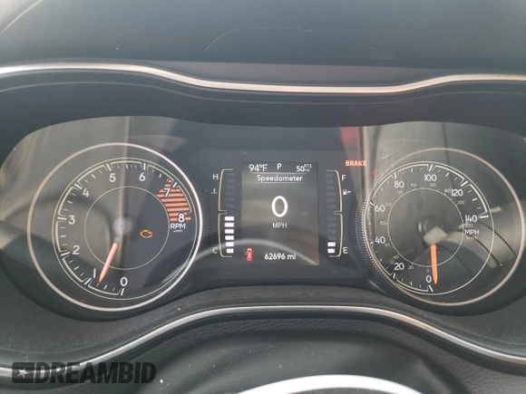 2020 Jeep Cherokee Lux with VIN 1C4PJLLX6LD530489, listed as a Copart auction lot 66874094 with 62,696 mi miles and Salvage title. Bid and sale history available at DreamBid. Image 9.