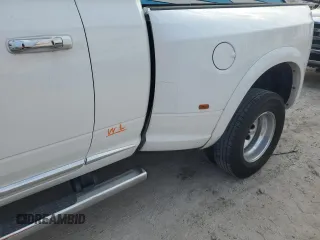 2017 Ram 3500 Longhorn with VIN 3C63RRNLXHG766715, listed as a Copart auction lot 76456104 with 51,293 mi miles and Salvage Title. Bid and sale history available at carsss.com. Image 12.
