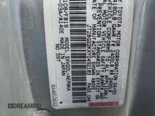 2000 Toyota Camry CE with VIN JT2BG22KXY0492183, listed as a Copart auction lot 52596705 with 181,840 mi miles and Salvage Title. Bid and sale history available at carsss.com. Image 13.