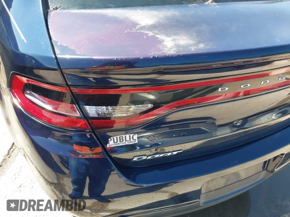 2016 Dodge Dart SXT with VIN 1C3CDFBB0GD591456, listed as a IAAI auction lot 42106761 with 197,112 mi miles and . Bid and sale history available at carsss.com. Image 6.