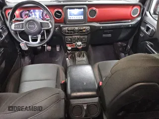 2021 Jeep Wrangler Unlimited Rubicon with VIN 1C4HJXFGXMW694860, listed as a Copart auction lot 58929725 with 29,172 mi miles and Clean title. Bid and sale history available at DreamBid. Image 8.
