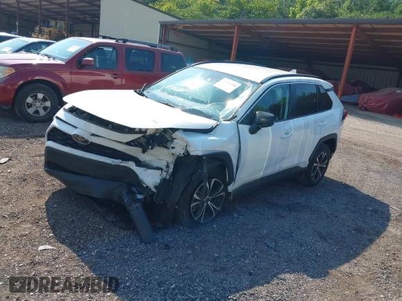 2020 Toyota RAV4 LE with VIN 2T3H1RFV1LC062449, listed as a IAAI auction lot 40064208 with 92,576 mi miles and . Bid and sale history available at DreamBid. Image 2.