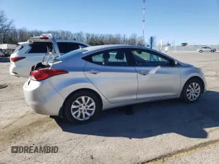 2013 Hyundai Elantra Limited with VIN KMHDH4AE5DU598740, listed as a Copart auction lot 50523365 with 138,411 mi miles and Salvage Title. Bid and sale history available at carsss.com. Image 3.