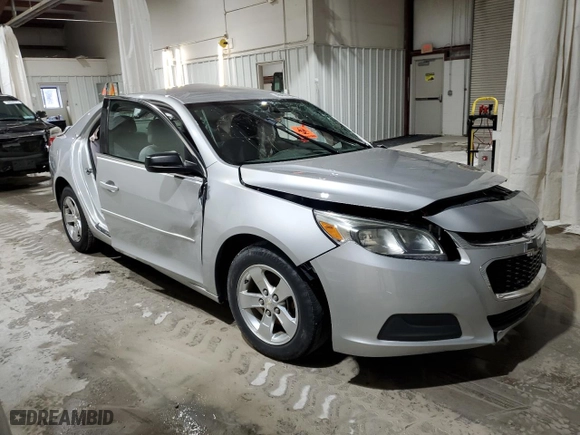 2015 Chevrolet Malibu LS with VIN 1G11B5SL7FF105717, listed as a Copart auction lot 48467445 with 98,556 mi miles and Salvage Title. Bid and sale history available at carsss.com. Image 4.