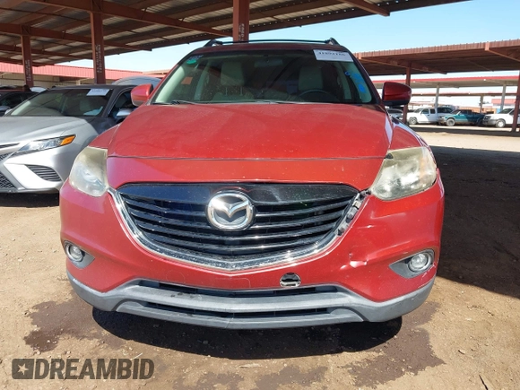 2014 Mazda CX-9 Touring with VIN JM3TB2CV5E0444144, listed as a IAAI auction lot 41892186 with 177,653 mi miles and . Bid and sale history available at DreamBid. Image 12.