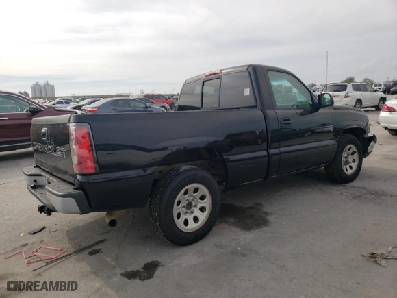 2007 Chevrolet Silverado 1500 Classic Work Truck with VIN 1GCEC14X07Z179897, listed as a Copart auction lot 50736365 with 112,828 mi miles and Salvage Title. Bid and sale history available at carsss.com. Image 3.
