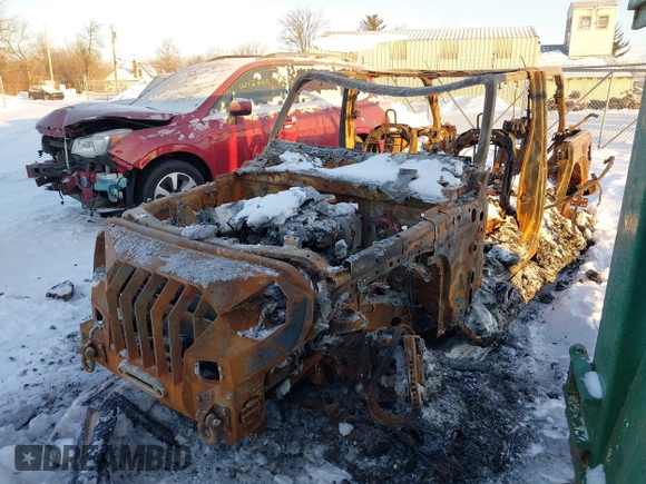 2022 Jeep Wrangler Unlimited Rubicon with VIN 1C4HJXFN9NW248666, listed as a IAAI auction lot 40751020 with Not provided miles and . Bid and sale history available at DreamBid. Image 2.