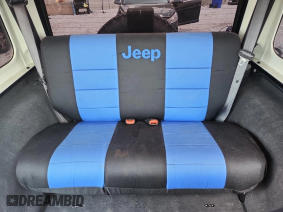 2001 Jeep Wrangler Sport с VIN 1J4FA49S91P347090, выставлен на аукционе Copart как лот 60436405 с пробегом 141 172 миль миль и Списание • Salvage title. История ставок и продаж доступна на DreamBid. Изображение 10.