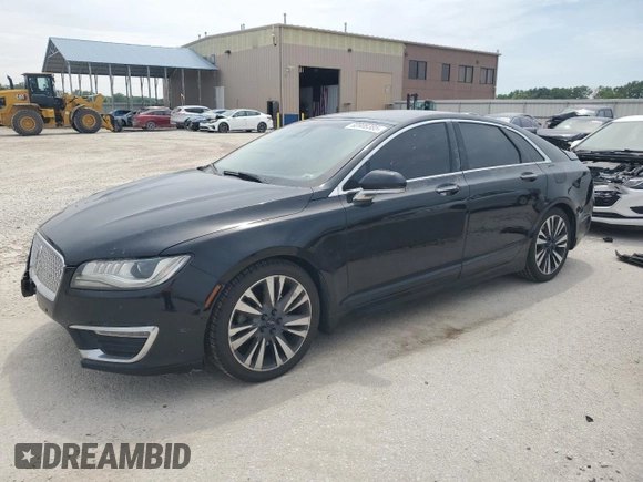 2017 Lincoln MKZ Reserve with VIN 3LN6L5E92HR649666, listed as a Copart auction lot 60908385 with 208,199 mi miles and Salvage title. Bid and sale history available at DreamBid. Image 1.