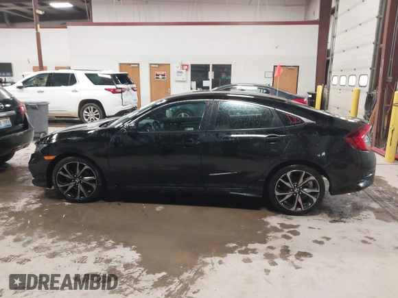 2021 Honda Civic Sedan Sport with VIN 2HGFC2F85MH544877, listed as a IAAI auction lot 41933080 with 65,652 mi miles. Bid and sale history available at carsss.com. Image 14.