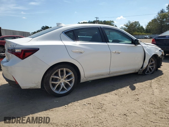 2022 Acura ILX with VIN 19UDE2F38NA002405, listed as a Copart auction lot 72649224 with 39,643 mi miles and Salvage Title. Bid and sale history available at DreamBid. Image 3.