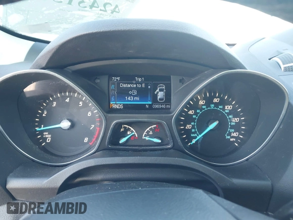 2016 Ford Escape Titanium with VIN 1FMCU9J97GUC21242, listed as a IAAI auction lot 42431567 with 96,946 mi miles and . Bid and sale history available at DreamBid. Image 7.