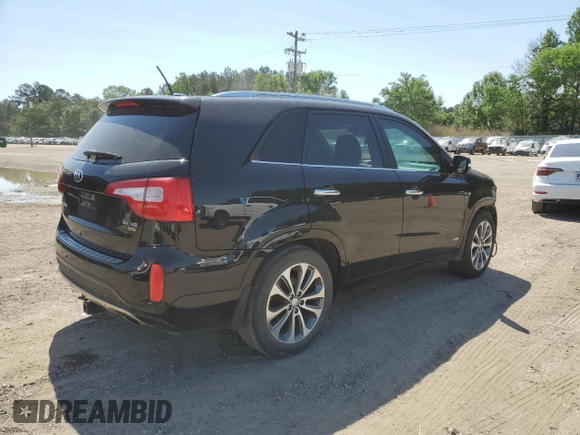 2014 Kia Sorento SX with VIN 5XYKWDA73EG540731, listed as a Copart auction lot 52941455 with 155,587 mi miles and Salvage title. Bid and sale history available at DreamBid. Image 3.