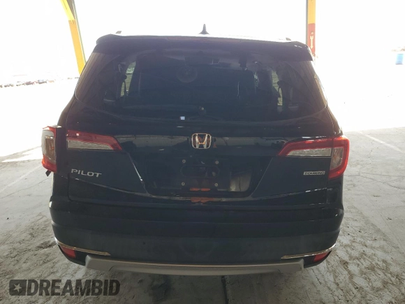 2021 Honda Pilot Touring 8-Passenger with VIN 5FNYF5H96MB007074, listed as a Copart auction lot 54445795 with Not Provided miles and Salvage Title. Bid and sale history available at DreamBid. Image 6.