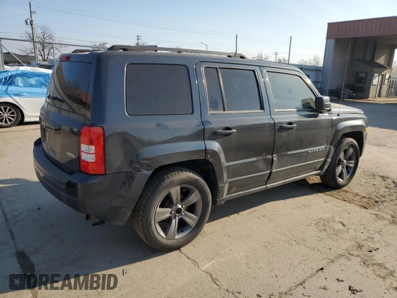 2014 Jeep Patriot High Altitude with VIN 1C4NJPFA6ED864661, listed as a Copart auction lot 48186355 with 148,647 mi miles and Salvage Title. Bid and sale history available at carsss.com. Image 3.