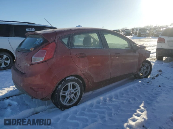 2018 Ford Fiesta SE with VIN 3FADP4EJ9JM104979, listed as a Copart auction lot 45969655 with Not Provided miles and Salvage Title. Bid and sale history available at DreamBid. Image 3.