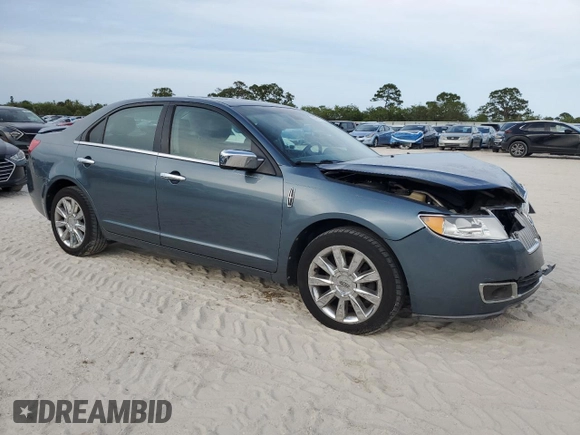 2012 Lincoln MKZ with VIN 3LNHL2GC8CR811213, listed as a Copart auction lot 53751395 with 93,738 mi miles and Salvage Title. Bid and sale history available at DreamBid. Image 4.