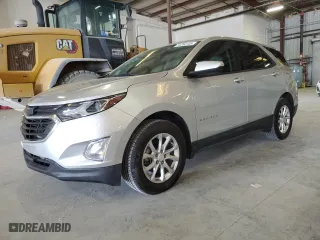 2018 Chevrolet Equinox LT with VIN 3GNAXJEV0JS556174, listed as a Copart auction lot 54254145 with 132,650 mi miles and Salvage Title. Bid and sale history available at carsss.com. Image 1.