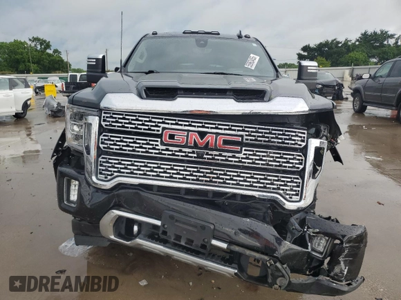 2022 GMC Sierra 2500HD Denali z VIN 1GT49REY7NF314792, wystawiony jako Copart lot #55963455 z przebiegiem 114 853 mil mil oraz Szkoda całkowita • Salvage title. Historia ofert i sprzedaży dostępna na DreamBid. Obrazek 5.