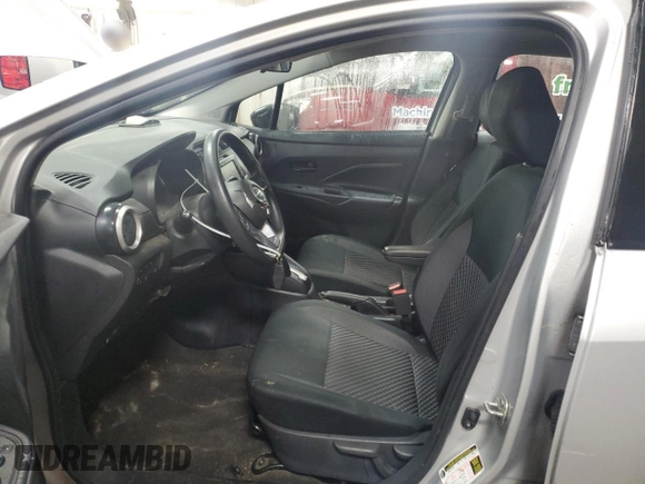 2020 Nissan Versa S with VIN 3N1CN8DV2LL911847, listed as a Copart auction lot 50497725 with 104,951 mi miles and Salvage Title. Bid and sale history available at carsss.com. Image 7.