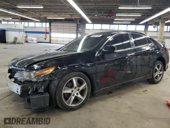 2012 Acura TSX Special Edition with VIN JH4CU2F86CC009748, listed as a Copart auction lot 46897255 with 118,945 mi miles and Salvage title. Bid and sale history available at DreamBid. Image 1.