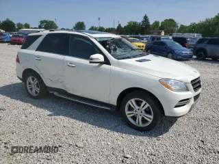 2013 Mercedes-Benz M 350 with VIN 4JGDA5HB8DA215865, listed as a Copart auction lot 58357115 with 168,730 mi miles and Salvage title. Bid and sale history available at DreamBid. Image 4.
