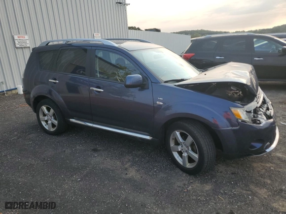 2009 Mitsubishi Outlander XLS with VIN JA4MT41X09Z008727, listed as a Copart auction lot 71171494 with 107,808 mi miles and Non Repairable. Bid and sale history available at carsss.com. Image 4.