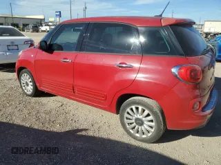 2014 FIAT 500L Easy with VIN ZFBCFABH2EZ028182, listed as a Copart auction lot 82039974 with 74,502 mi miles and Clean Title. Bid and sale history available at carsss.com. Image 2.